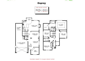 The Osprey floor plan